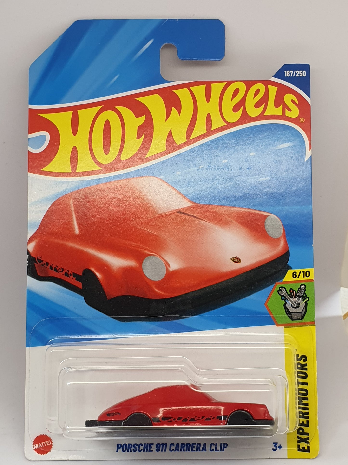 PORSCHE 911 CARRERA CLIP - RED