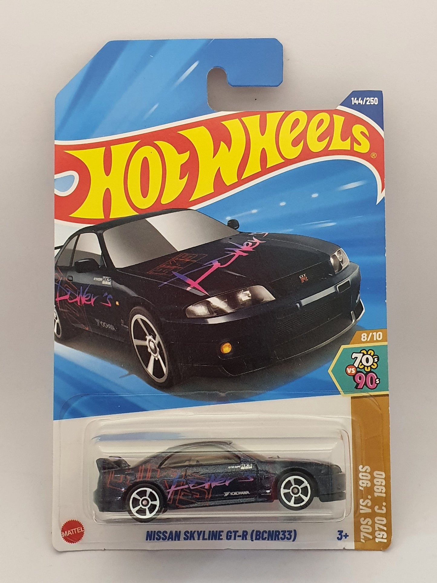 HOT WHEELS - NISSAN SKYLINE GT-R (BCNR33)