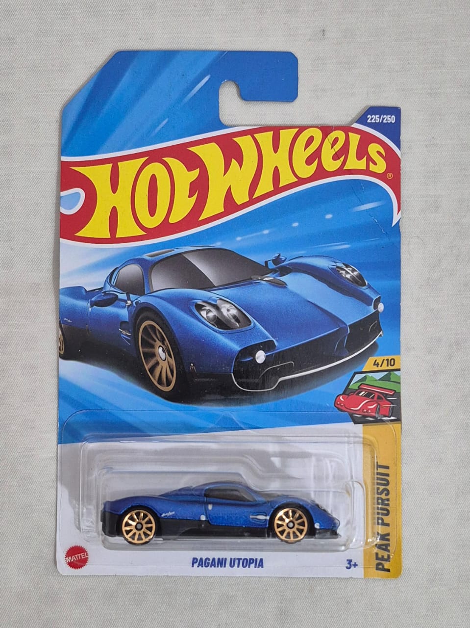 PAGANI UTOPIA - BLUE - CREASED CARD