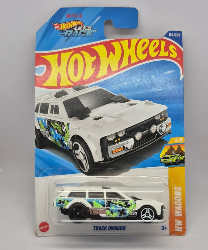 Hot Wheels toy car in packaging on a gray background