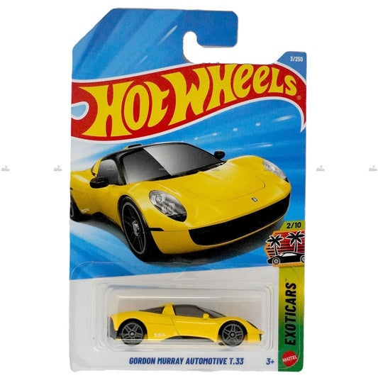 HOT WHEELS - GORDON MURRAY AUTOMOTIVE T.33 - YELLOW