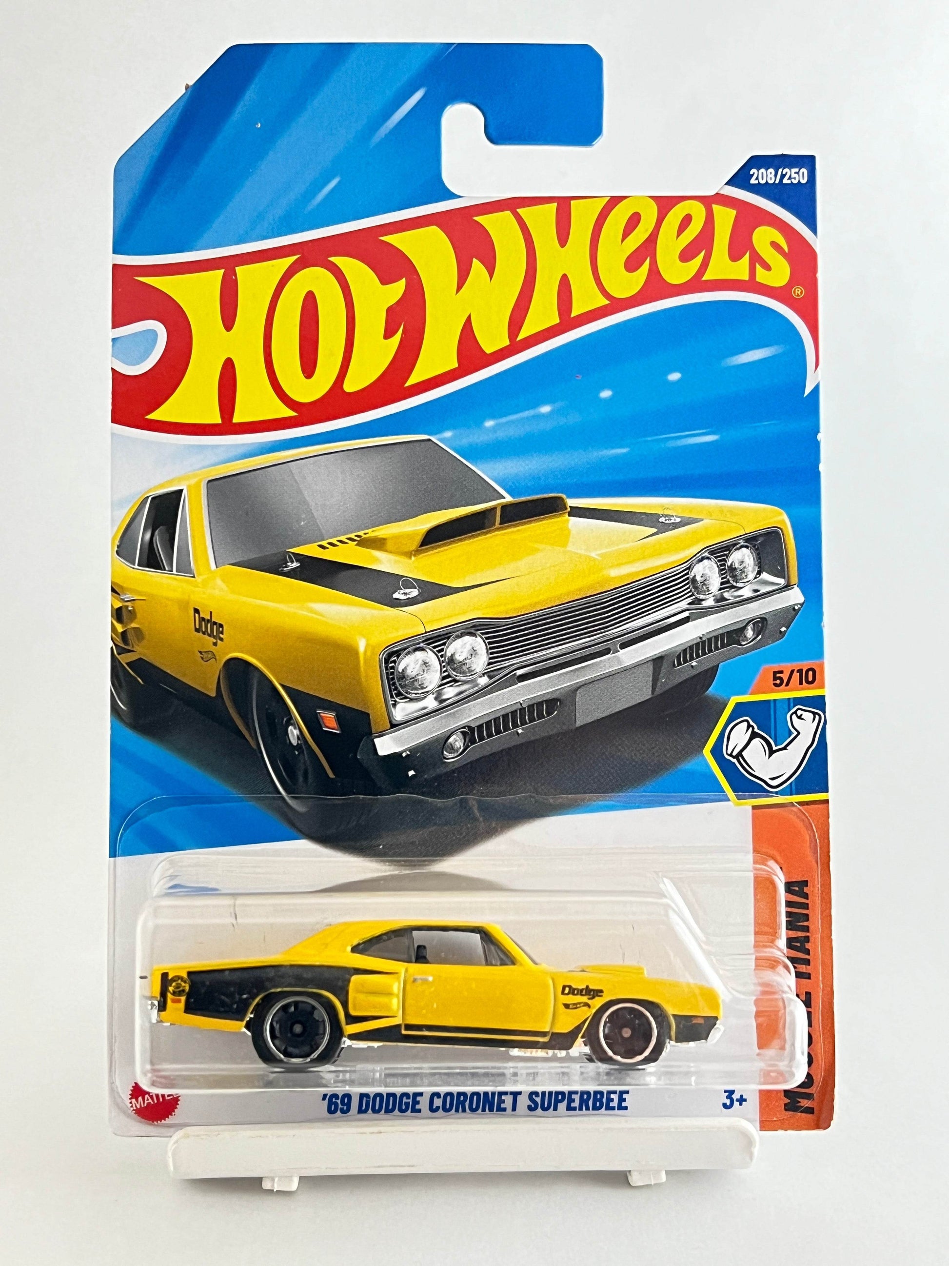 Hot Wheels '69 Dodge Coronet Superbee toy car 