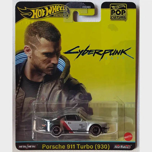 HOT WHEELS PREMIUM - CYBERPUNK PORSCHE 911 TURBO (930) - Layeewithcars