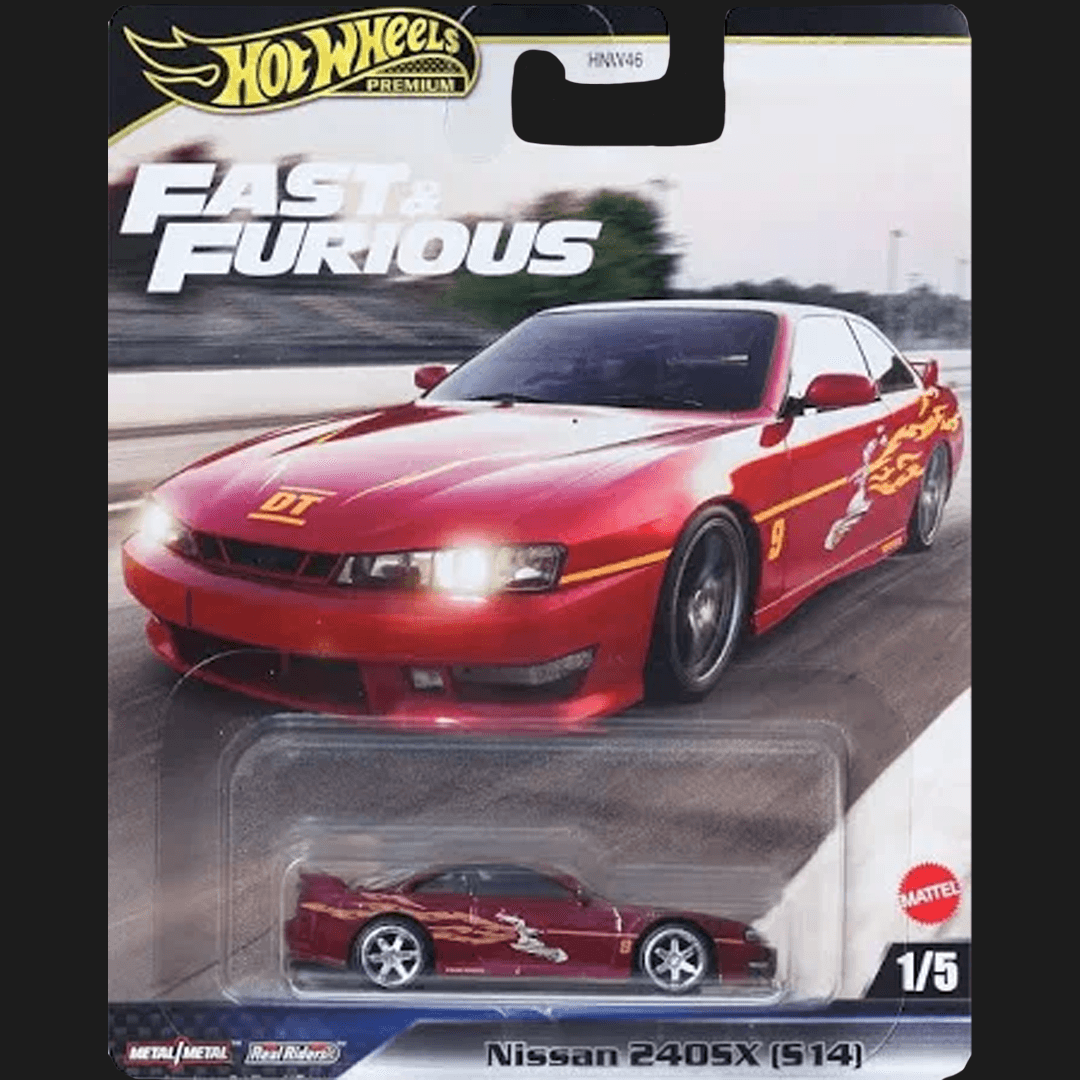 HOT WHEELS PREMIUM - NISSAN 249SX (S14) - FAST AND FURIOUS - Layeewithcars