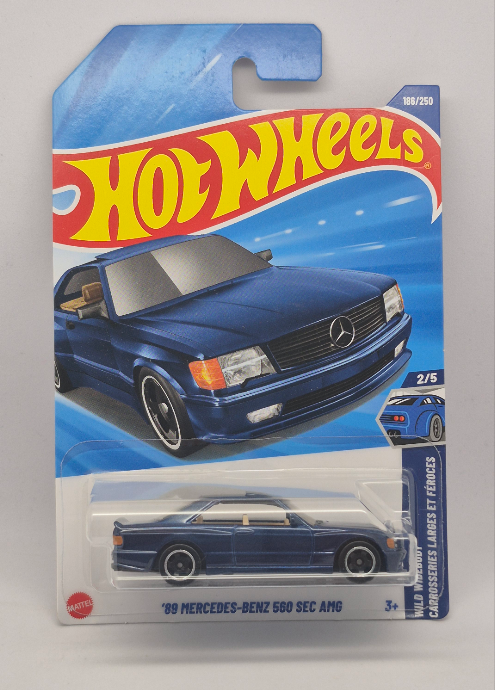 '89 MERCEDES-BENZ 500 SEC AMG - BLUE