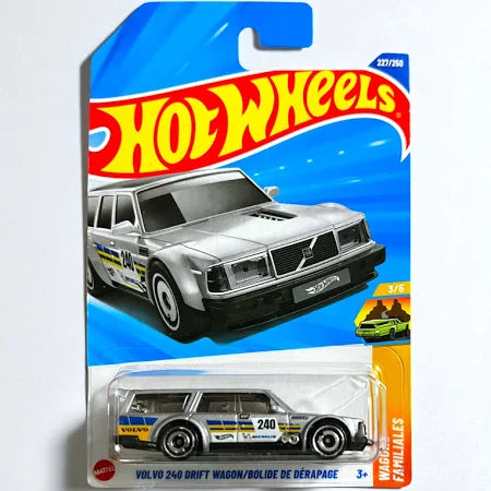 HOT WHEELS - VOLVO 240 DRIFT WAGON/BOLIDE DE DERAPAGE