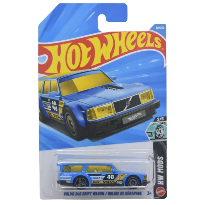 VOLVO 240 DRIFT WAGON BOLIDE DE DERAPAGE - BLUE